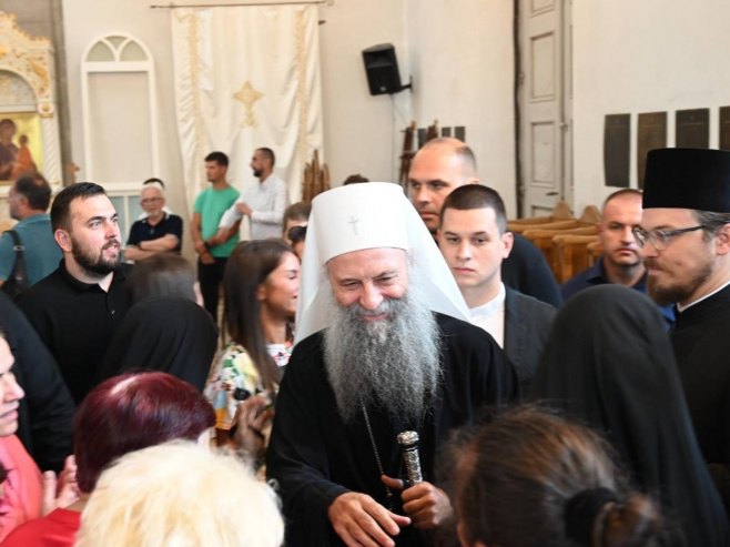 Патријарх Порфирије у Никшићу:Овдје никада не долазим  као странац