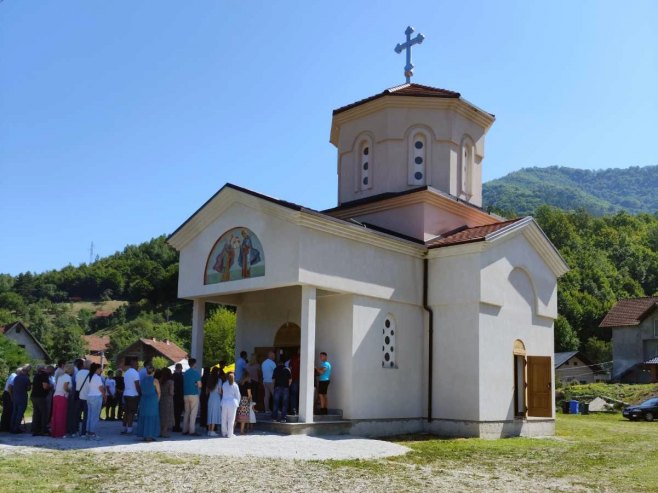 Црква Светог деспота Стефана Лазаревића и преподобне мати Евгеније, Сребреница Црква Светог деспота Стефана Лазаревића и преподобне мати Евгеније, Сребреница - Фото: СРНА