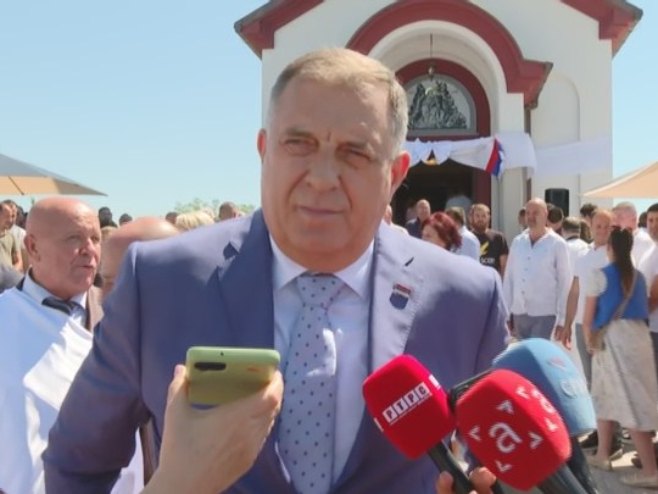Додик: Саборношћу градимо Српску и чувамо сјећање на страдале