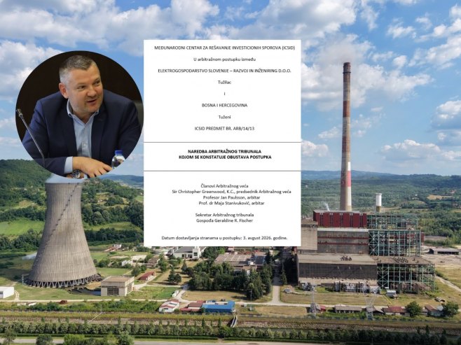 Новаковић: Правоснажном одлуком из Вашингтона затворен још један наслијеђени спор РиТЕ Угљевик