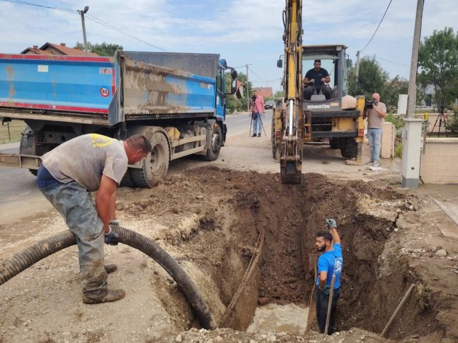 Поново хаварија на дотрајалом цјевоводу за Јању