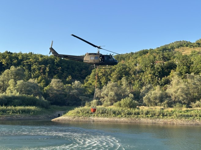 Додатно ангажовање ОС у гашењу пожариштана подручју Коњица, Невесиња и Босанског Грахова