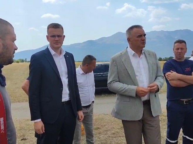 Премијер Српске обишао пожариште у селу Доња Бијења код Невесиња (ВИДЕО)