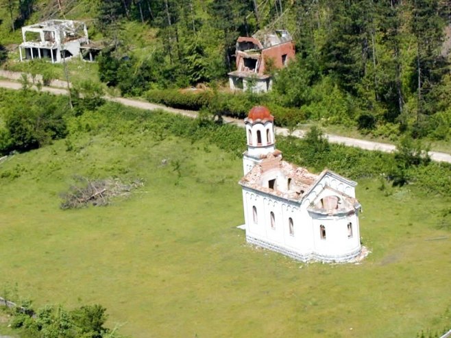 Одбор за заштиту права Срба у ФБиХ: Чија војска је запалила православну цркву поред Лукавца и капеле код Високог и Коњица? (ВИДЕО)