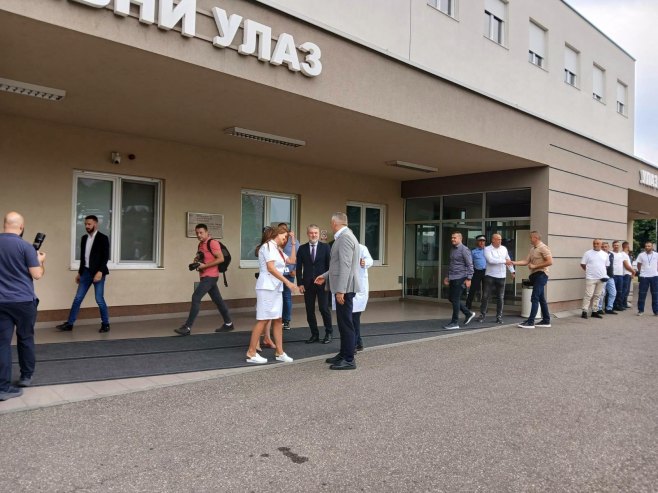 Минић посјетио Болници "Свети Врачеви" у Бијељини