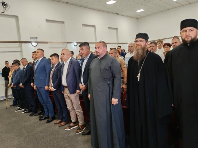 Свечана академија поводом славе општине Шековићи; Присуствује Минић