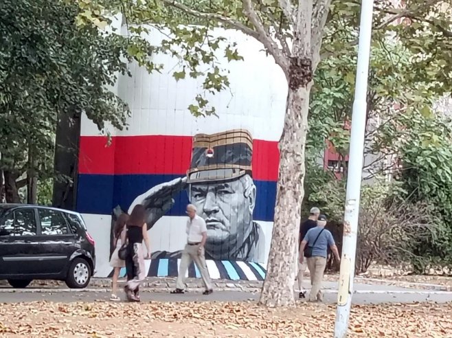 Осликан импресиван мурал генерала Младића