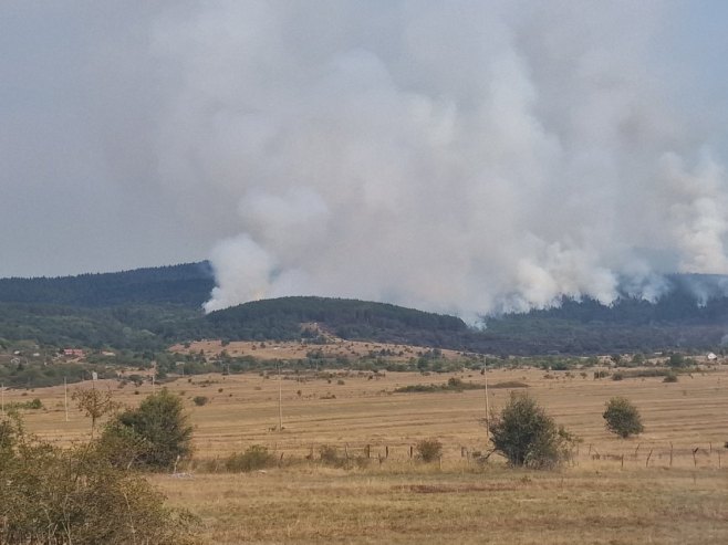 Ватрогасци из Лакташа и Бањалуке ватрену стихију у Дрвару ставили под контролу (ФОТО)