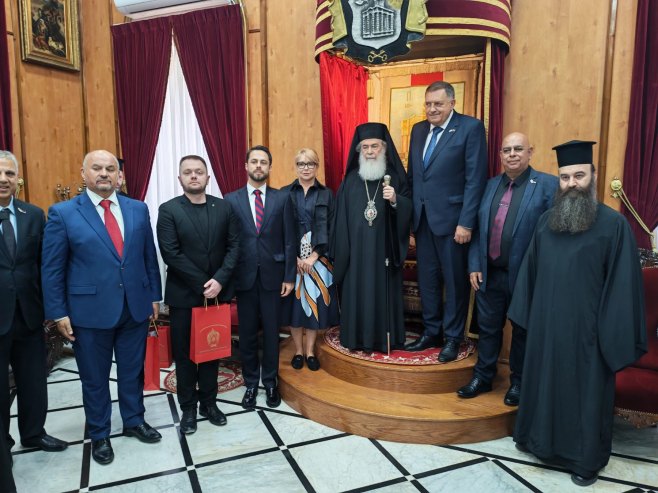Ромић: Звање хаџије и грамата Јерусалимске патријаршије велико признање Додику - потврда дубоке везе Српске и Јерусалима