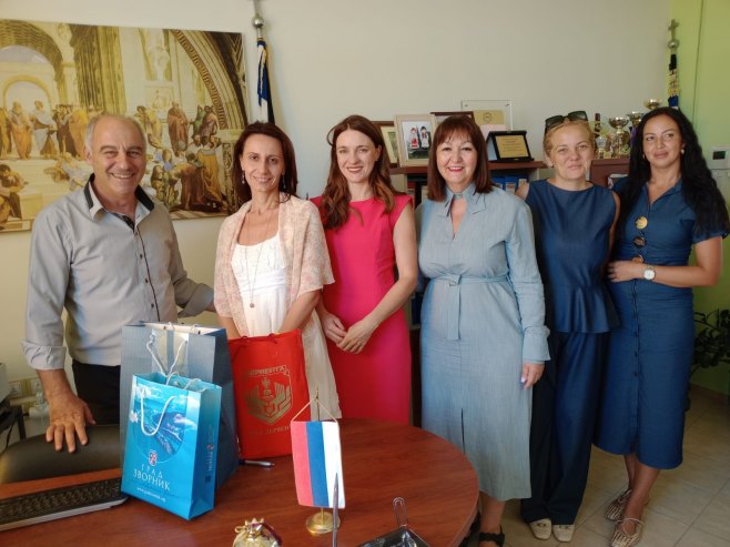 Почетак сарадње школа "Петар Кочић" из Зворника и "Платон" из Катеринија - Фото: Уступљена фотографија