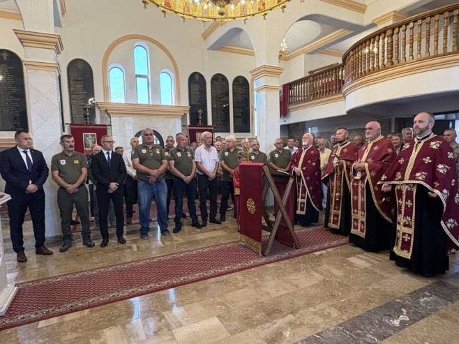 Служен парастос погинулим борцима поводом 35 година од формирања Прве лаке прњаворске бригаде