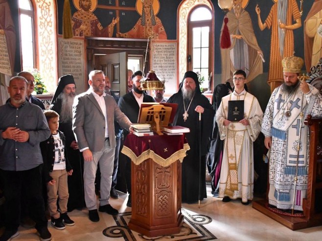 Слава манастира Трескавца, литургију служио епископ Сергије