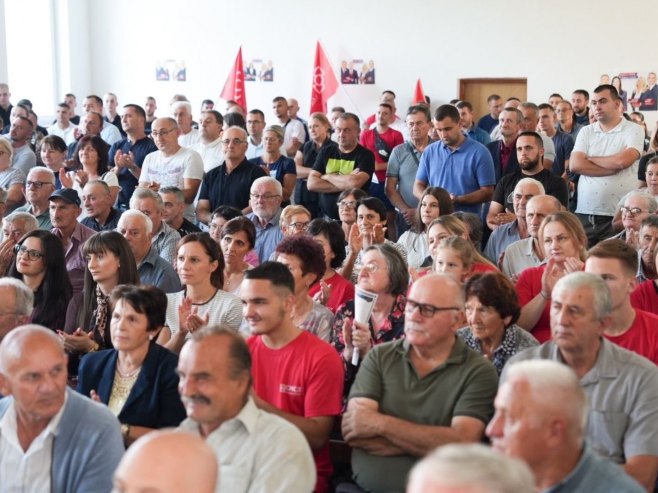 Минић: Прелијепо дружење у Дугом Пољу међу домаћинима и истинским патриотама