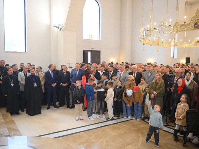 Додик: Велики и благословен дан за Пале и вјерујући народ (ФОТО/ВИДЕО)