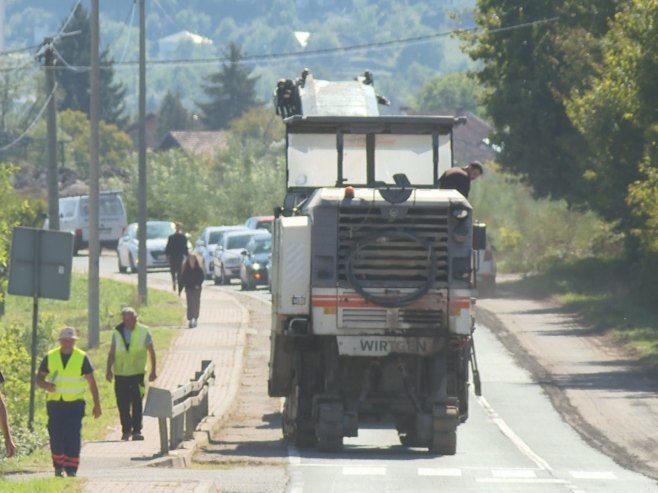 Rehabilitacija puta Banjaluka - Kotor Varoš (Foto: RTRS)
