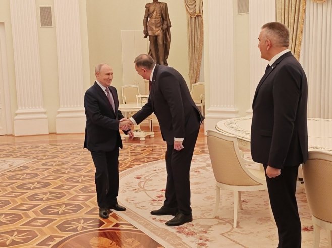 Послушајте дио разговора са састанка Путина, Додика и Минића (ФОТО/ВИДЕО)