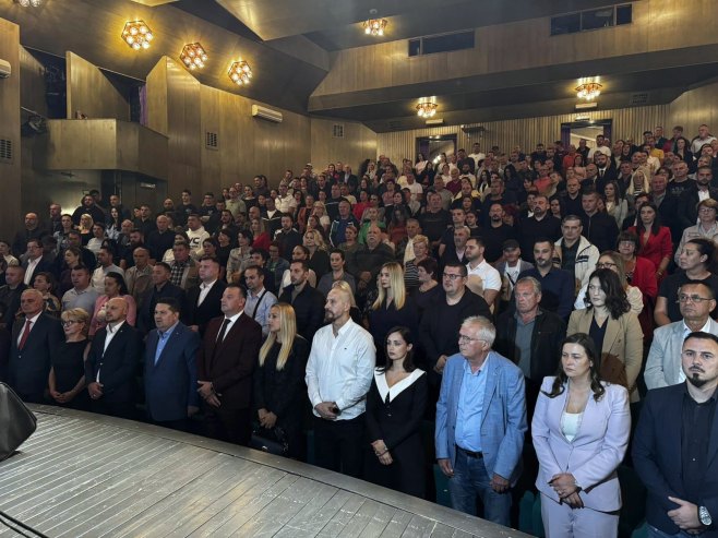 Стевандић у Приједору: УС је спољно-политички ослонац политике Српске