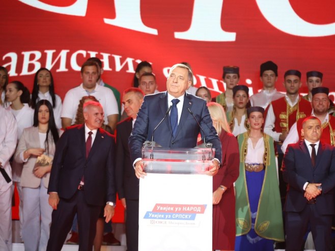 Додик: Убједљива побједа СНСД-а порука да имамо још већу обавезу према народу (ВИДЕО)