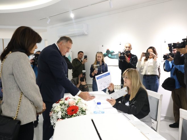 Додик гласао у Лакташима