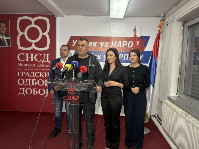 СНСД у Добоју прогласио убједљиву побједу на свим нивоима
