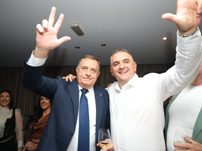 Додик: Овако се слави наша побједа
