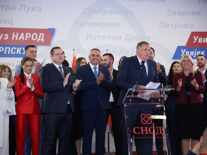 СНСД убједљиво побиједио на свим нивоима на општим изборима