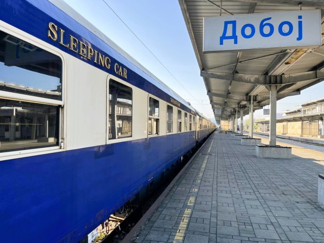 Међународни луксузни воз саобраћао кроз Републику Српску (ФОТО)