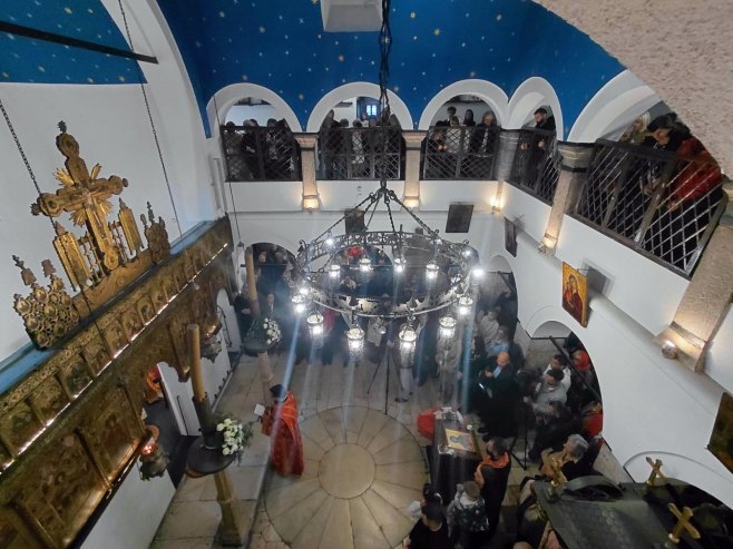 У Старој цркви на Башчаршији слави се успомена на Свету Теклу