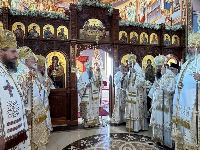 Патријарх Порфирије служио литургију у манастиру Светог Саве у Илејну у Мелбурну