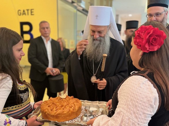 Патријарх Порфирије у Канбери: Гдје год смо подигли цркву, подигли смо и дио Србије