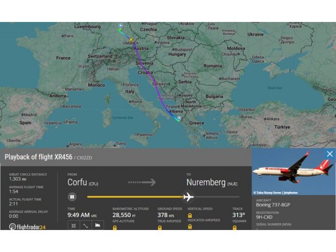 Лет Крф - Нирнберг - Фото: Screenshot